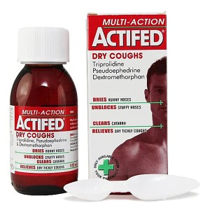 ACTIFED DRY COUGH MULTIACTION