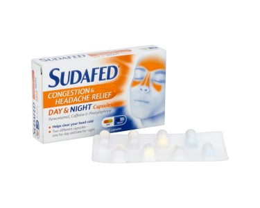 SUDAFED DAY & NIGHT CAPS